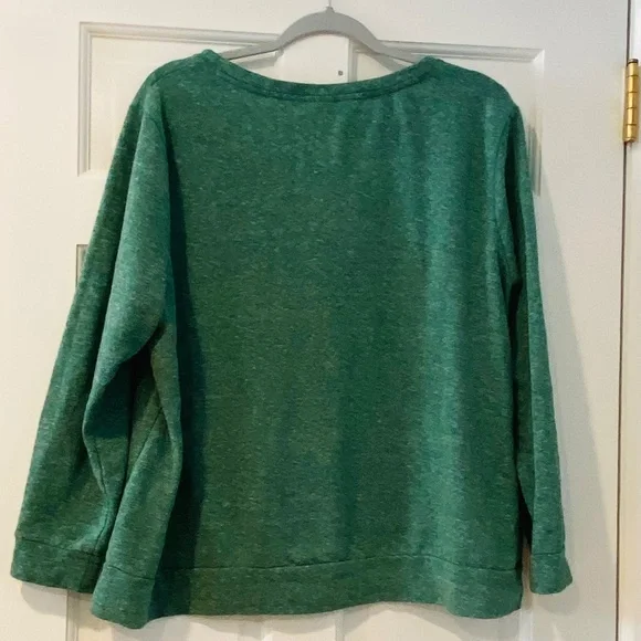 Holiday Time Women's "Merry Merry Merry" Sweatshirt - Size 1X - Picture 2 of 8